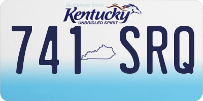KY license plate 741SRQ