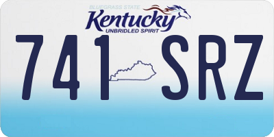 KY license plate 741SRZ