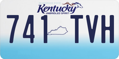 KY license plate 741TVH