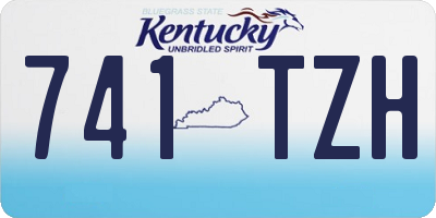 KY license plate 741TZH