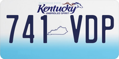 KY license plate 741VDP