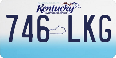 KY license plate 746LKG