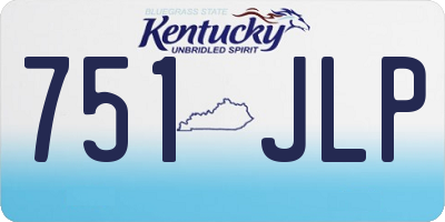 KY license plate 751JLP