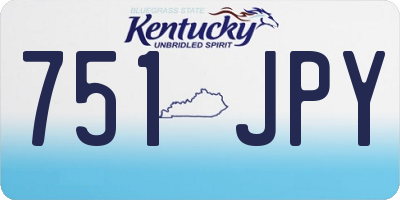 KY license plate 751JPY