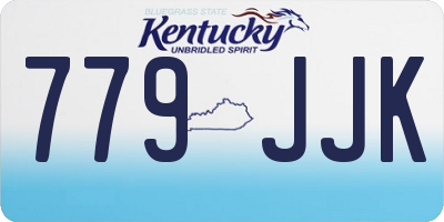 KY license plate 779JJK