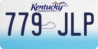 KY license plate 779JLP
