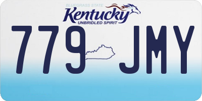KY license plate 779JMY