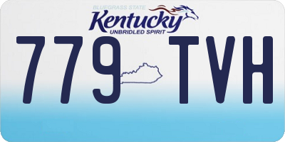 KY license plate 779TVH