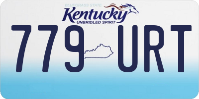 KY license plate 779URT