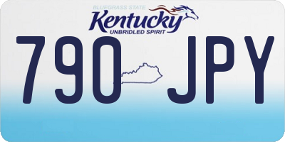 KY license plate 790JPY