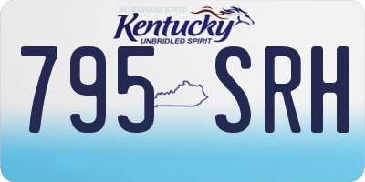 KY license plate 795SRH