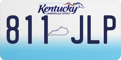 KY license plate 811JLP