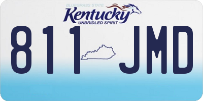 KY license plate 811JMD