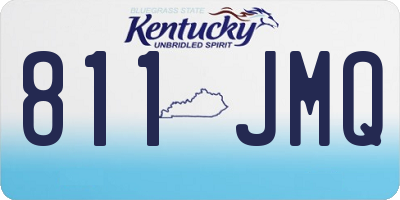 KY license plate 811JMQ