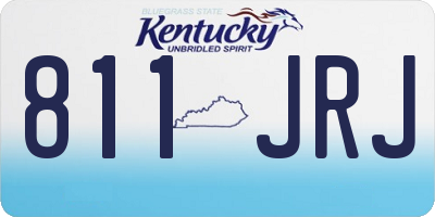 KY license plate 811JRJ