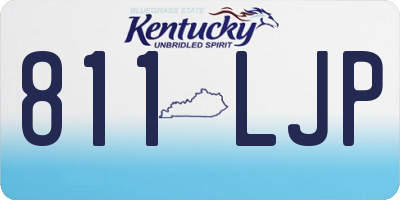 KY license plate 811LJP