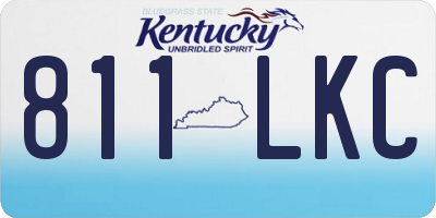 KY license plate 811LKC