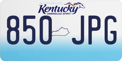 KY license plate 850JPG