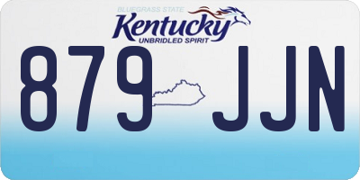 KY license plate 879JJN