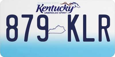 KY license plate 879KLR