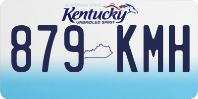 KY license plate 879KMH