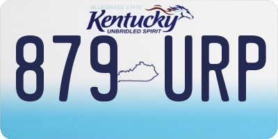 KY license plate 879URP