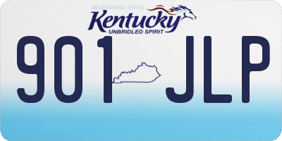 KY license plate 901JLP