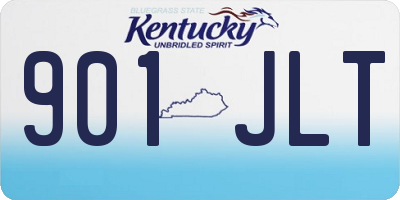 KY license plate 901JLT
