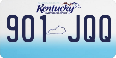 KY license plate 901JQQ