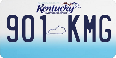KY license plate 901KMG