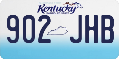 KY license plate 902JHB