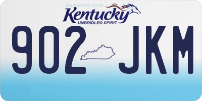 KY license plate 902JKM