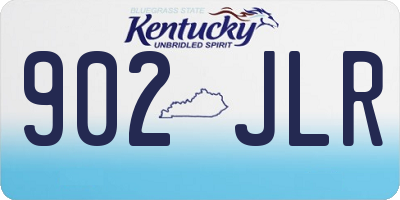 KY license plate 902JLR