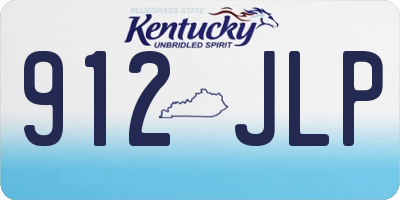KY license plate 912JLP