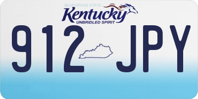 KY license plate 912JPY