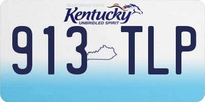 KY license plate 913TLP