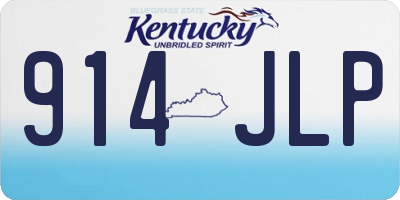 KY license plate 914JLP