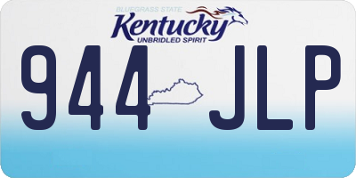KY license plate 944JLP