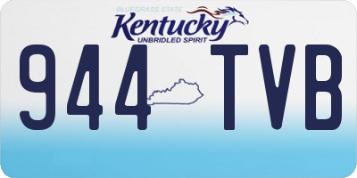 KY license plate 944TVB