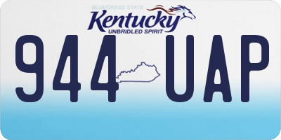 KY license plate 944UAP