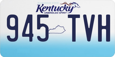KY license plate 945TVH