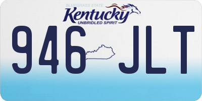 KY license plate 946JLT