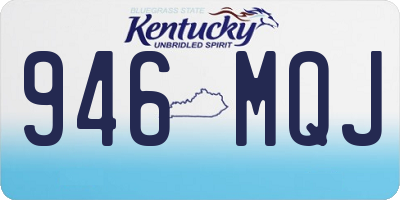 KY license plate 946MQJ