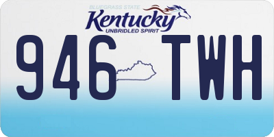 KY license plate 946TWH
