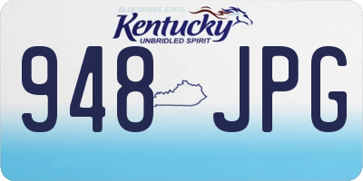 KY license plate 948JPG