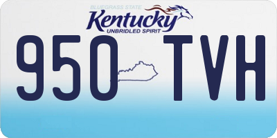 KY license plate 950TVH