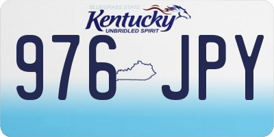 KY license plate 976JPY