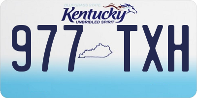 KY license plate 977TXH