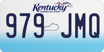 KY license plate 979JMQ