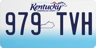 KY license plate 979TVH